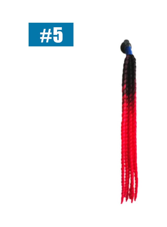 نيبمينينت جديلة لتزيين خوذة الدراجات النارية بتصميم متدرج . - Image 2