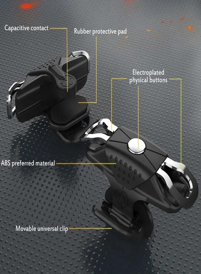 Mobile Game X9 with Dot Trigger Controller Button Handle for PUBG 30 Shoots on Press Frequency Conversion Phone Game Shooter - Image 2