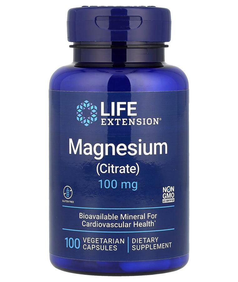 Magnesium (Citrate) 100 mg 100 Vegetarian Capsules