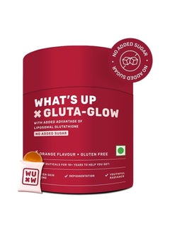 What 's Up What's Up Wellness Gluta-Glow Gummies | Liposomal Glutathione with Vitamin C for Radiant Skin Tone | Depigmentation | Detoxification | 15 Days | Men & Women | No Added Sugar  - Image 1