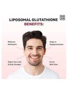 What 's Up What's Up Wellness Gluta-Glow Gummies | Liposomal Glutathione with Vitamin C for Radiant Skin Tone | Depigmentation | Detoxification | 15 Days | Men & Women | No Added Sugar  - Image 3