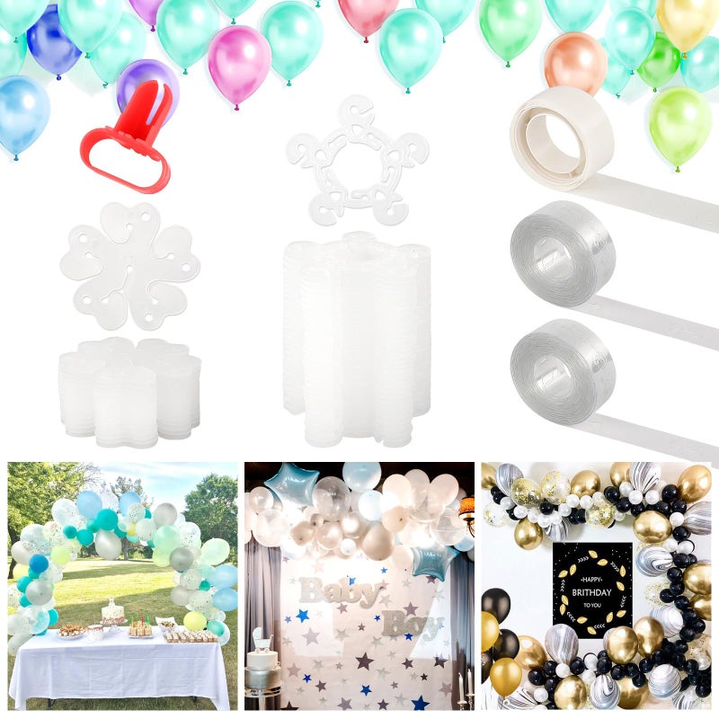 Tinabless Balloon Connectors for Decor Balloons Arch Birthday Wedding Baby Shower Party DecorationsBalloons Decorating Strip Kit for Garland - Image 3