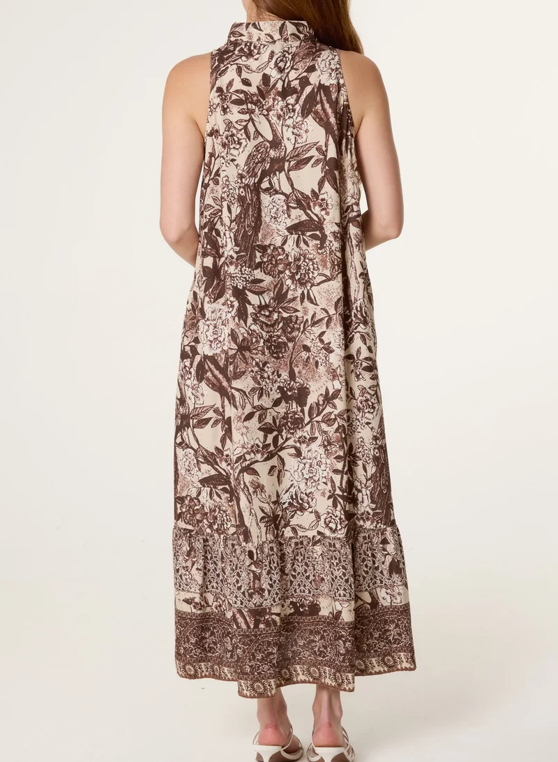 بلو فانيلا Midi Shirt Dress