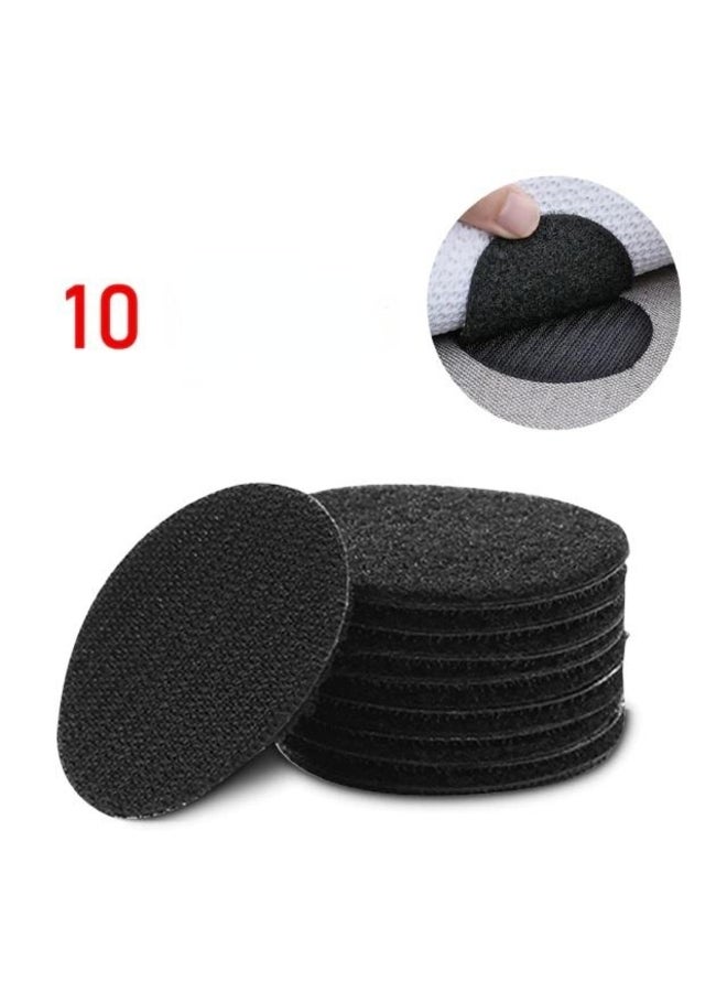 10Pcs Strong Self Adhesive Fastener Dots Stickers Adhesive Hook Loop Tape for Bed Sheet Sofa Mat Carpet Anti Slip Mat Pads 
