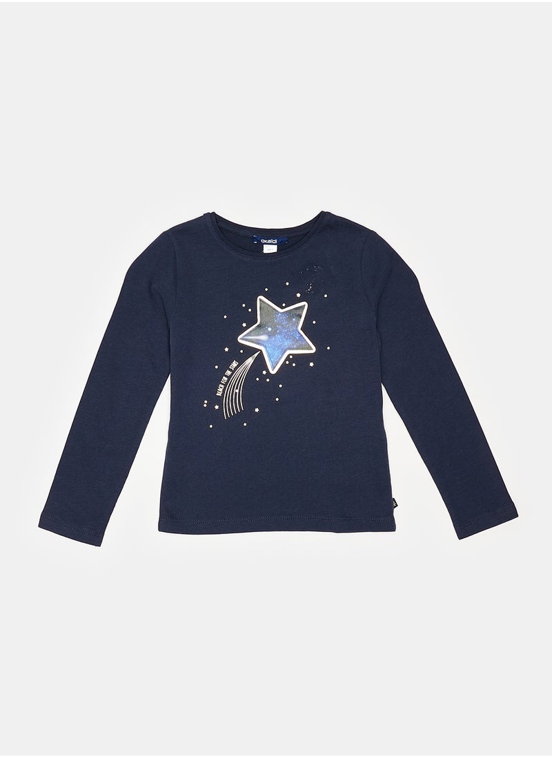 Okaidi Girls T-Shirt  - Image 1