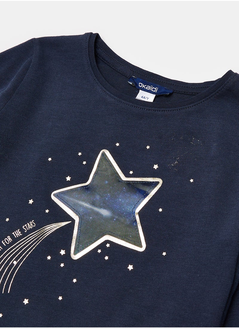 Okaidi Girls T-Shirt  - Image 3