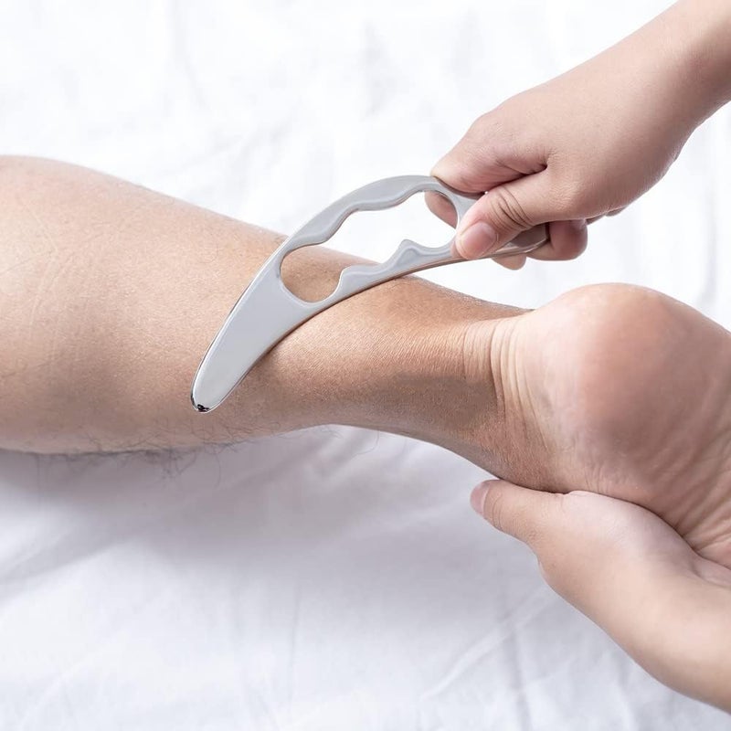 Feelfree Sport Feelfree Stainless Steel Guasha Scraping Massage Tool for Soft Tissue Physical Therapy Stuff Used for Back Legs Arms Neck Shoulder Bird Shape - Image 4