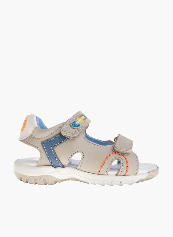 Pablosky Boys Strap Sandals With Hook And Loop Closure