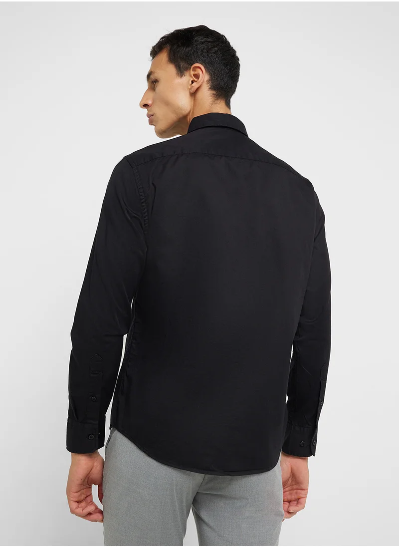 ريبلز مع نمشي Men's Regular Collar Shirts