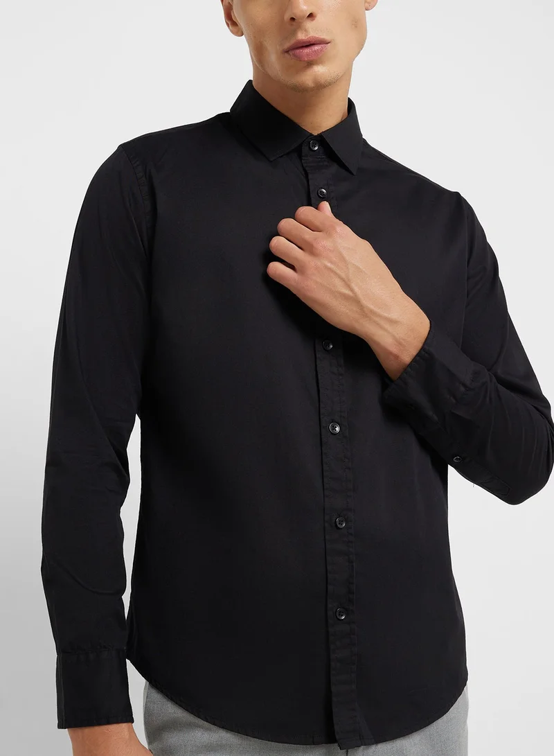 Ripples  Men's Regular Collar Shirts for Men | Best Price UAE