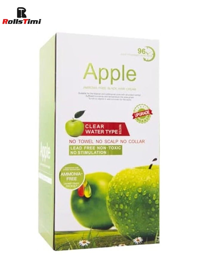 RollsTimi  Apple Ammonia Free Black Hair Cream 2*500ml  - Image 4
