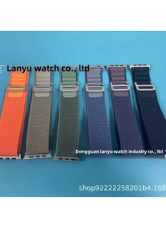 Generic For Apple IwatchS10/S9/S8/S7/Ultra Genuine Goods Titanium Alloy Connector Alpine Loop Strap-Color:Titanium Alloy Connectors Are Available In Black And Titanium Colors  - Image 3