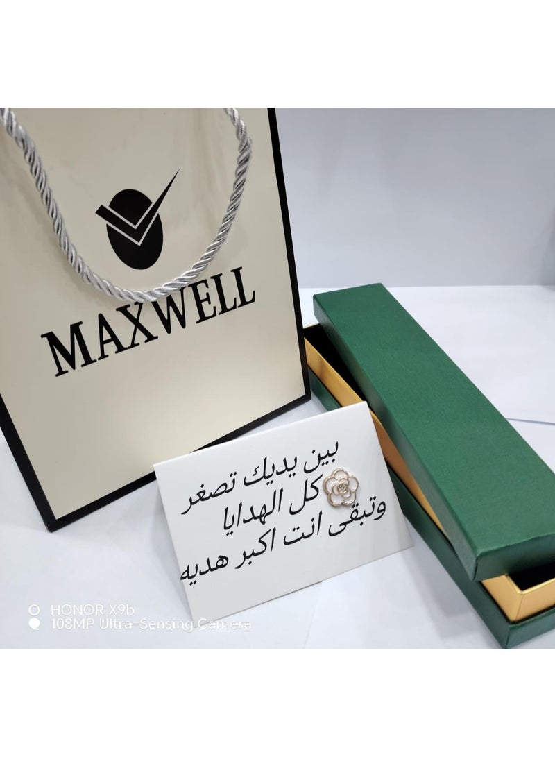 ماكسويل سبحه حجر البكلايت بالون ابيض شفاف - Image 2