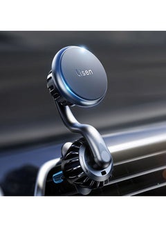 Lisen Magnetic Phone Holder for Car Mount Adjustable Phone Magnet for Car Enjoy Never Blocking Universal Air Vent Magnetic Car Cell Phone Holder Mount Fit for All 4”-13” Tablets & Smartphones  - Image 1