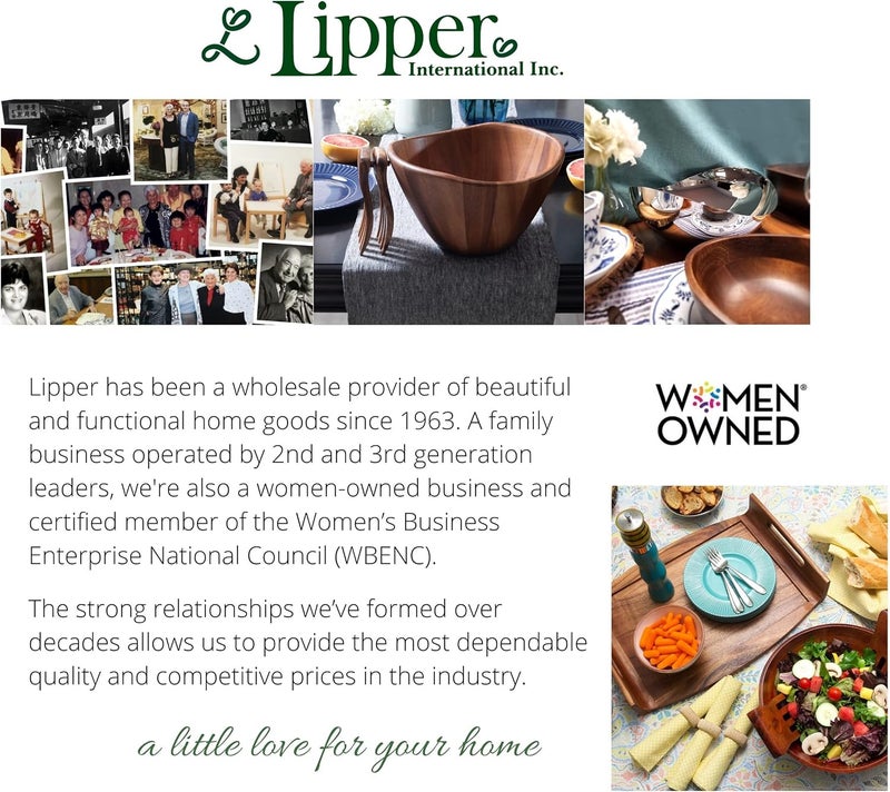 Lipper International وعاء فواكه بيضاوي من خشب الزيتون من ليبر الدولية - Image 3