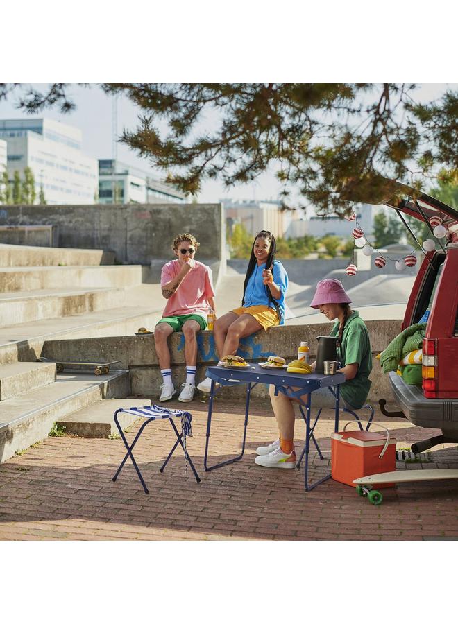 إيروريكس كرسي قابل للطي، أزرق - Image 5