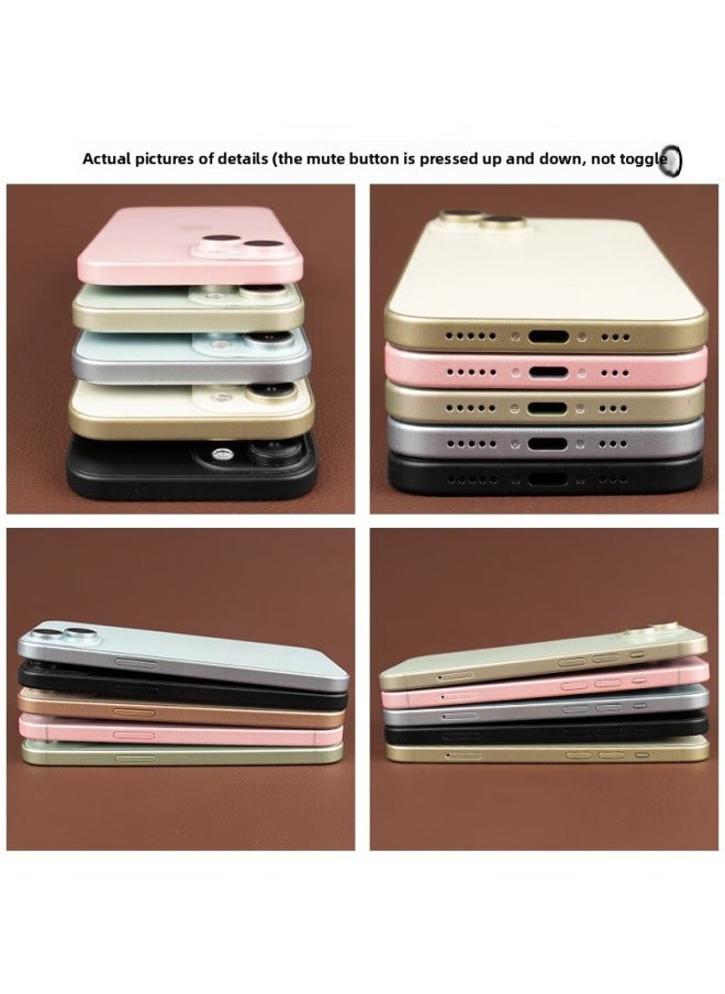 null - BA Gang Mobile Phone Model Is Suitable For Iphone 15 Mobile Phone Model 15pro Model Display Black Screen Bright Screen Cabinet-Applicable Models:Black Screen-applicable To IP15 Glass Starlight Color - Image 1