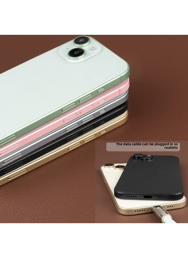 null - BA Gang Mobile Phone Model Is Suitable For Iphone 15 Mobile Phone Model 15pro Model Display Black Screen Bright Screen Cabinet-Applicable Models:Black Screen-applicable To IP15 Glass Starlight Color - Image 1