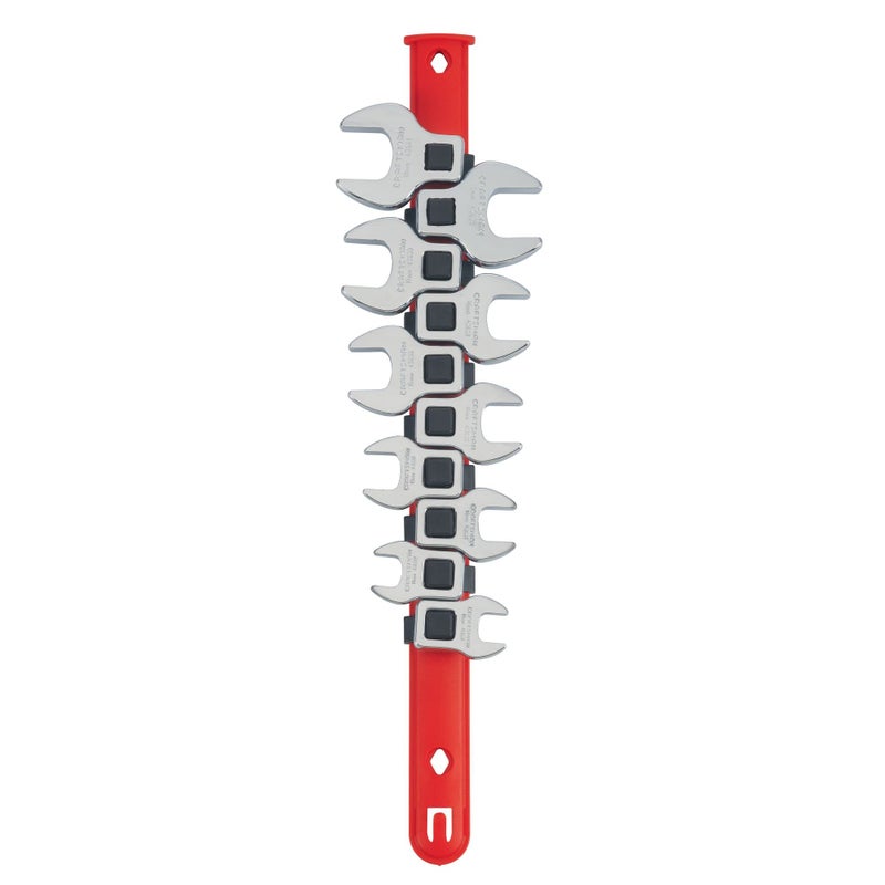 CRAFTSMAN Crowfoot Wrench Set Open End MM 10 Piece CMMT12053LZ - Image 2