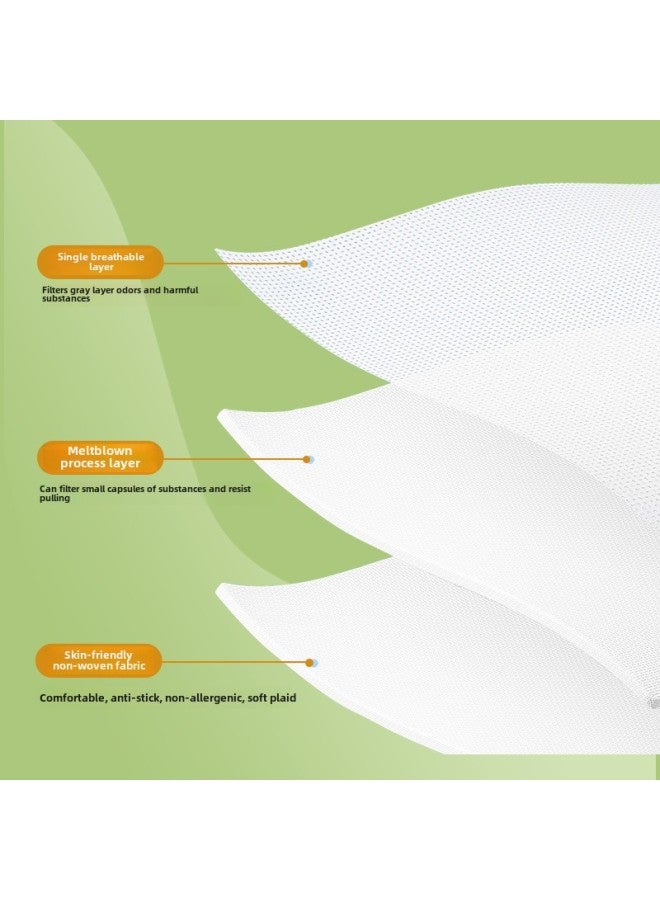 Travel Disposable Bed Sheets Four-piece Set Dirty-separated Sterilization Disposable Hotel Beauty Salon Bed Sheets Disposable Bedding-Color:Adhesive Double-layer Toilet Seat Paper 10 Pieces/pack (each Piece Is Individually Packed) - Image 3