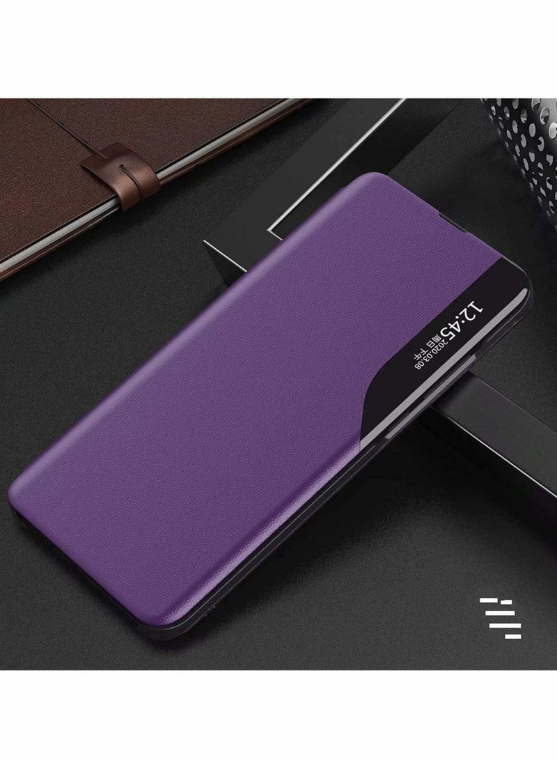 Captaintech Case for Samsung Galaxy S20 FE 5G Cover, Smart Ultra Slim Flip Case, Anti-Scratch, Magnetic Closure, Stand Function - Image 2