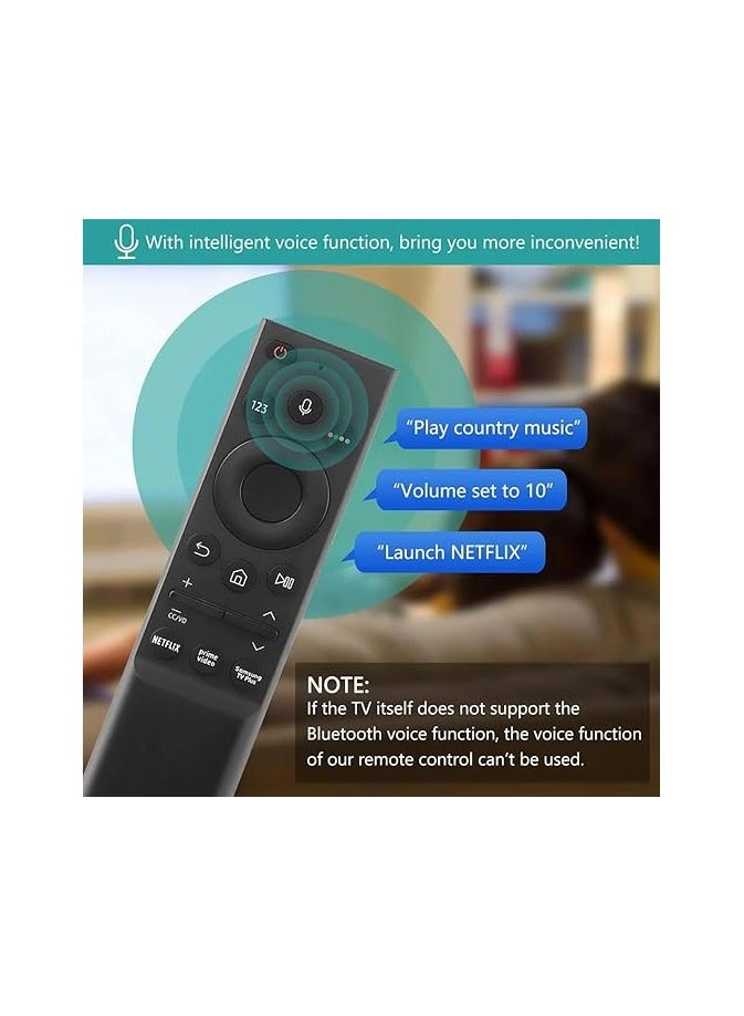 REBENUO New RM-G2500 V6 Universal Remote Control for Q60T RU9000 Bluetooth Voice Remote Control(Black) - Image 5