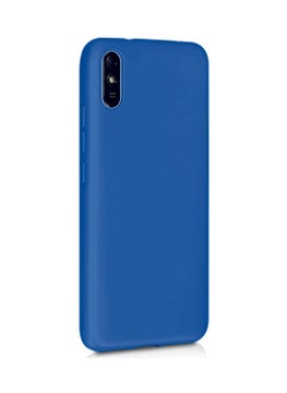 Eonaks Xiaomi Redmi 9A Blue Silicone Rubber Case Back Cover 