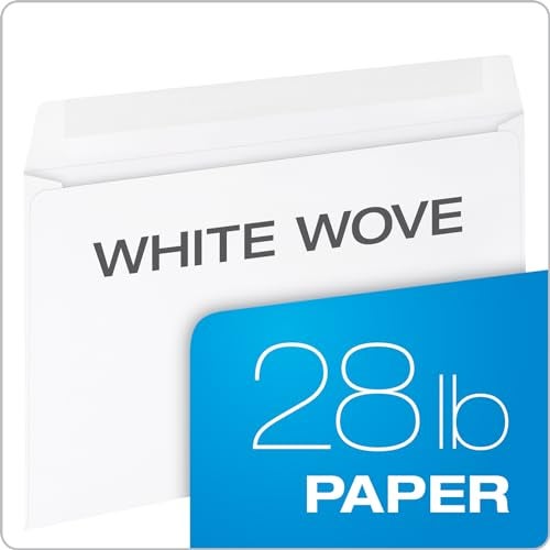 Quality Park Open-Side Booklet Envelope, Gummed, White, 9 x 12, 250 per Box, (37682) - Image 5