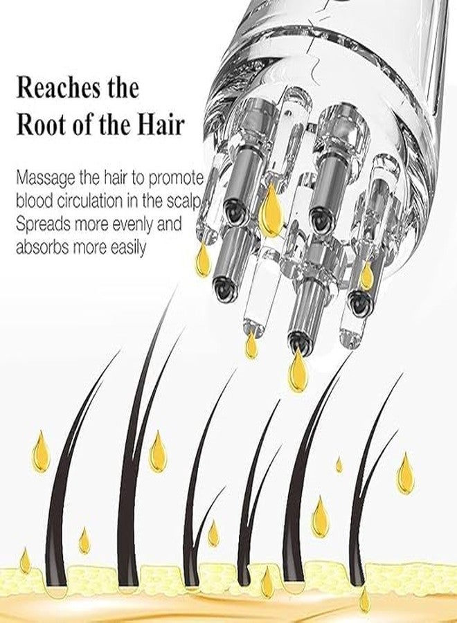 ZINZA Oil Applicator Comb for Scalp | Smooth Root Comb Bottle for Hair Oil | Anti-Hair Loss Lotion Dispenser | Anti-Leak, 10ml Scale Control | Salon Care for Oily and Greasy (Pack of 1) - Image 5