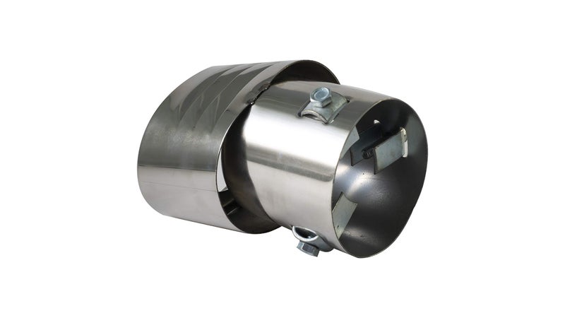 Automaze Bent Muffler Tip Show Exhaust Pipe For Toyota Innova Crysta, 75mm Inlet Dia - Image 2