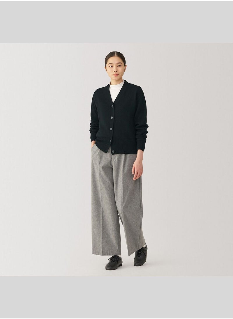 MUJI Washable Mid-Gauge V Neck Cardigan  - Image 2