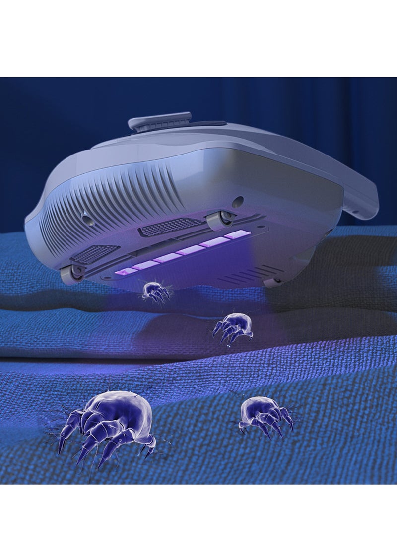 Gerenic Mattress Vacuum Cleaner, Large Suction Mite Remover, Handheld UV Bed Vacuum, Wireless Mite Remover Cleaning Machine with Powerful Suction - Image 2