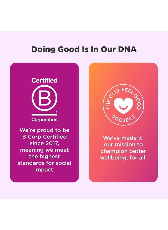 OLLY Combat Cravings, Metabolism & Energy Support Supplement, Chromium, Green Tea, Goji Berry, Ginger, Boost Energy - 30 Count - Image 4