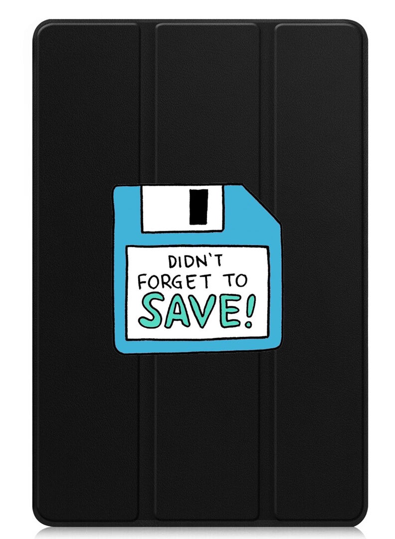 Theodor Protective Flip Case For Huawei MatePad SE 11 (2024) With Trifold Stand Auto Wake Sleep Shockproof Cover Forget to save - Image 1