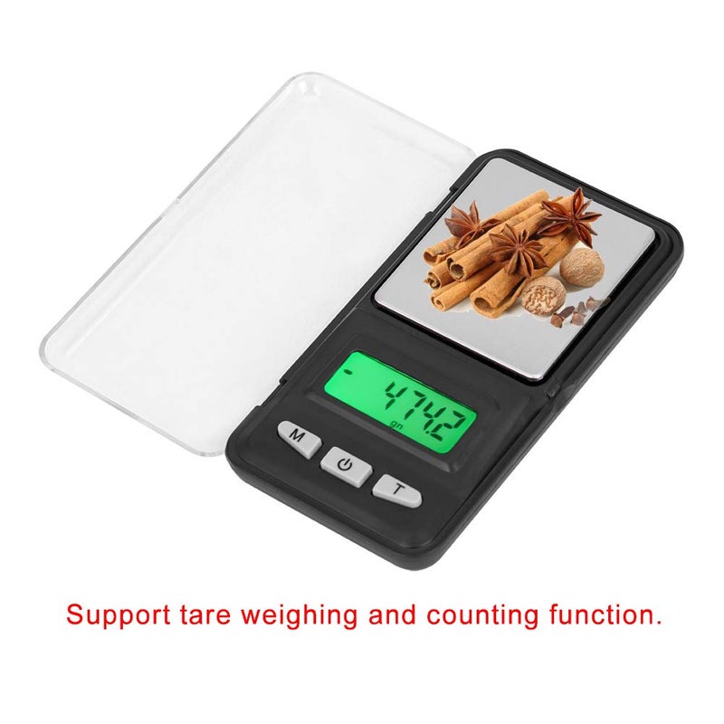 klarako Food Scales, Small Multi-Function Digital Food Scale Digital Kitchen Weight Scale with Tare Weighing and Counting Function for Kitchen - Image 3