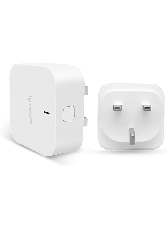 PROMASS Zigbee Hub with UK Plug, Powerful Tuya Zigbee gateway, Zigbee+Bluetooth Smart gateway supports 128 smart devices, Tuya Smart home devices gateway [promass Brand] - Image 1