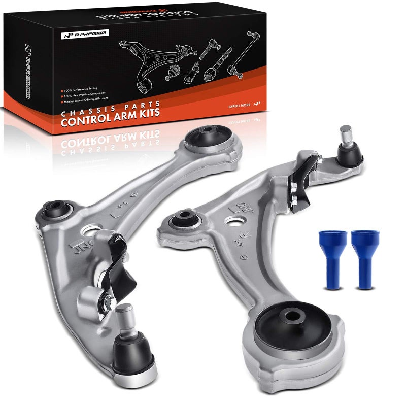 A-Premium APremium 2 x Front Lower Control Arm Assembly with Ball Joint Bushing Compatible with Nissan Altima 2007 2008 2009 2010 2011 2012 2013