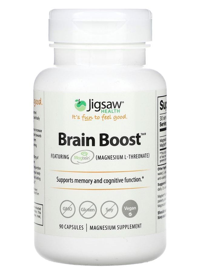 Jigsaw Health Brain Boost  90 Capsules 