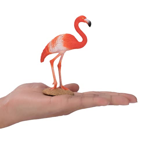 MOJO American Flamingo Realistic International Wildlife Hand Painted Toy Figurine - Image 5