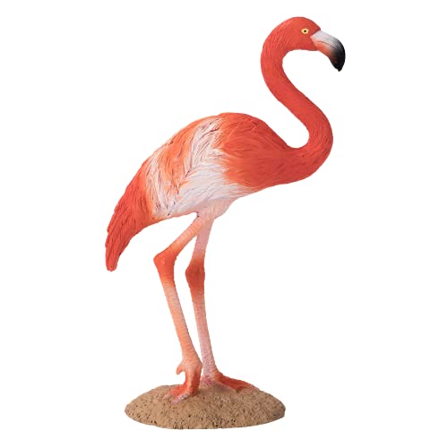MOJO American Flamingo Realistic International Wildlife Hand Painted Toy Figurine - Image 1