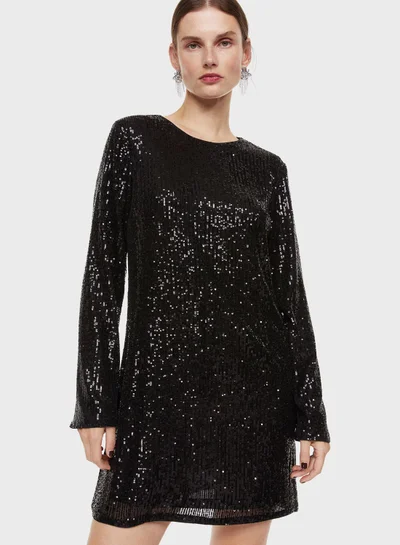 H&M Sequin Mini Dress