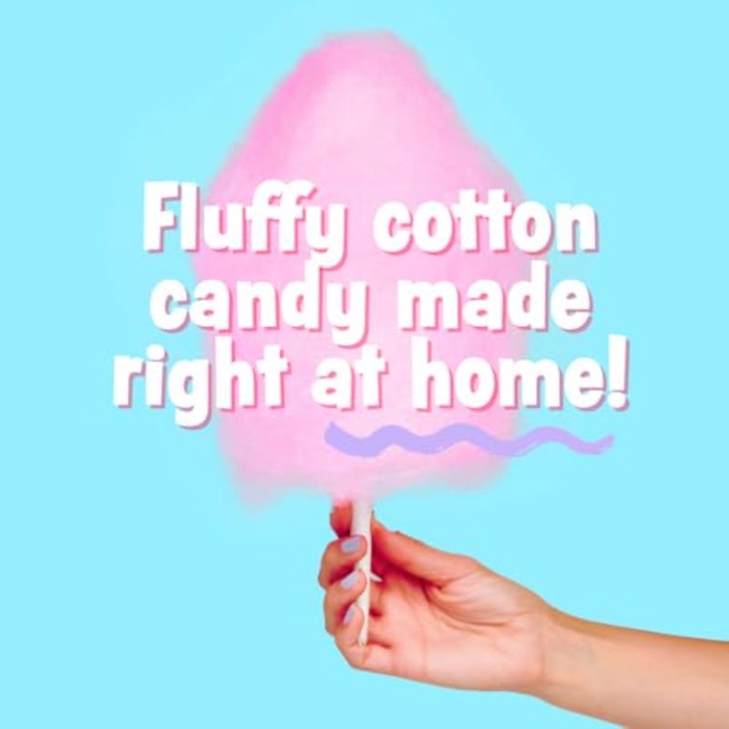 Cotton Candy Express Floss Sugar Variety Pack 5-11oz Plastic Jars of Lime, Watermelon, Pina Colada, Blue Raspberry, Pink Vanilla Flossing Sugars. Use with Cotton Candy Express countertop machine - Image 3