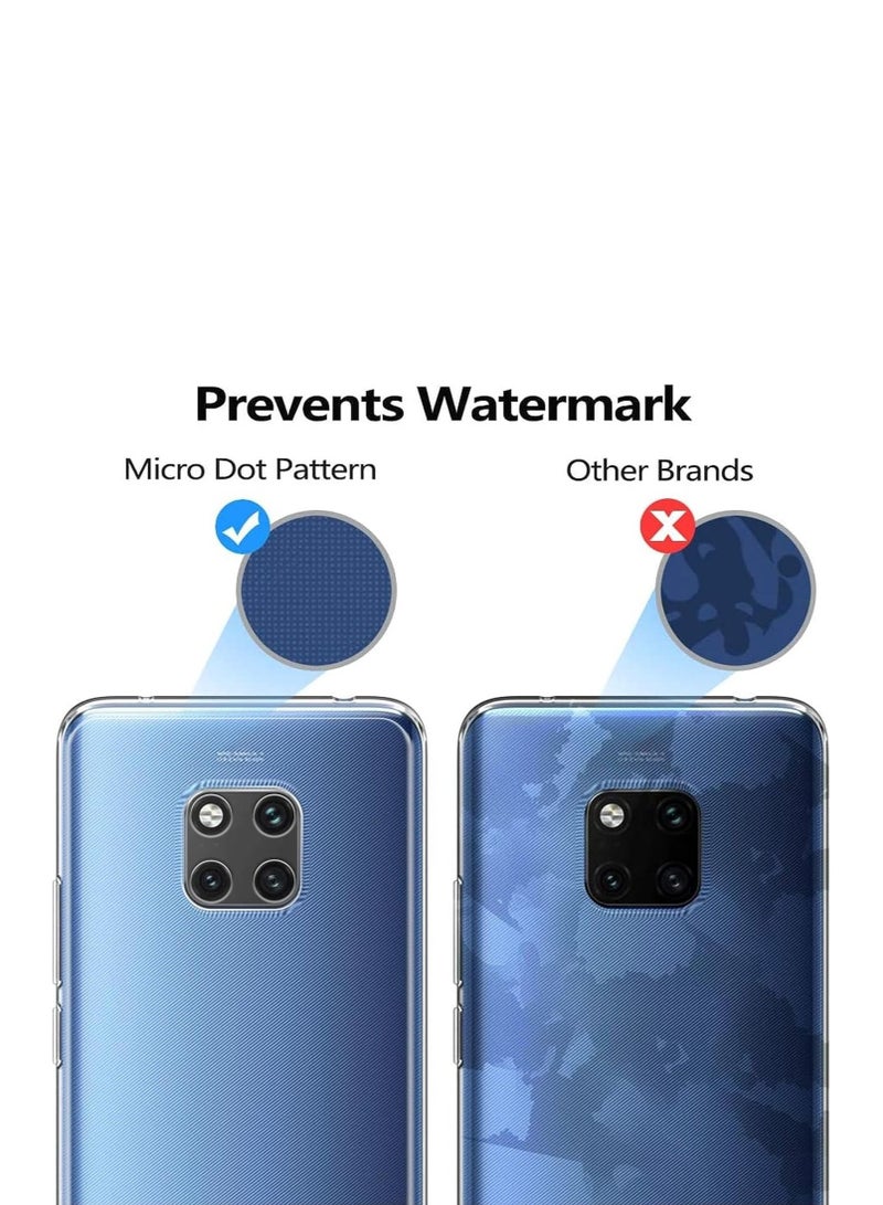 LEDIN Clear Phone Case for Huawei Mate 20 Pro,Transparent Protective Back Cover for Huawei Mate 20 Pro (6.39"-Mate 20 pro) - Image 2