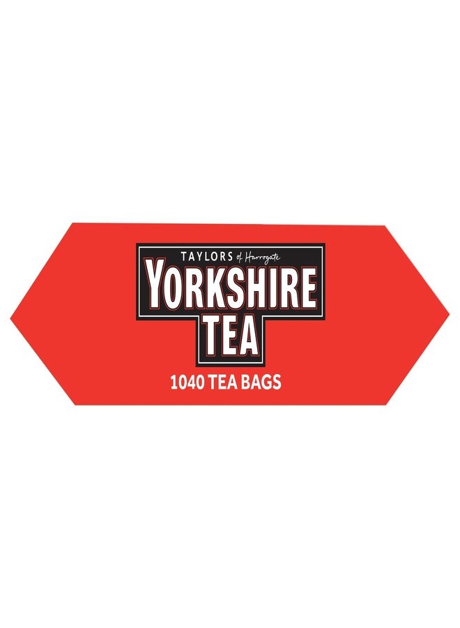 Yorkshire Tea Malty Biscuit Brew, Black Tea, Pillow Tea Bags, 40 Count (Pack of 1), Caffeinated, Enjoy Hot or Iced, 40 Teabags - Image 4