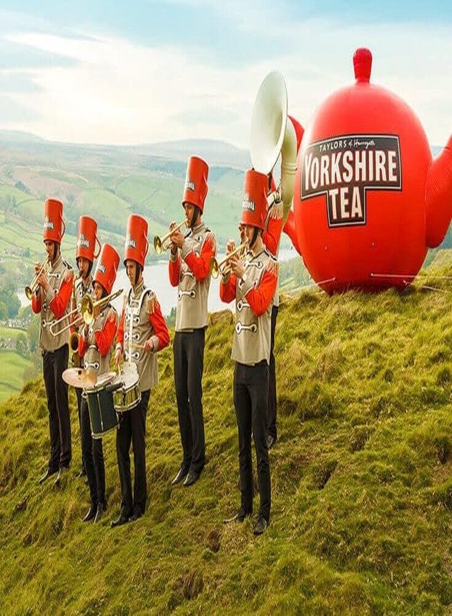 Yorkshire Tea Malty Biscuit Brew, Black Tea, Pillow Tea Bags, 40 Count (Pack of 1), Caffeinated, Enjoy Hot or Iced, 40 Teabags - Image 3