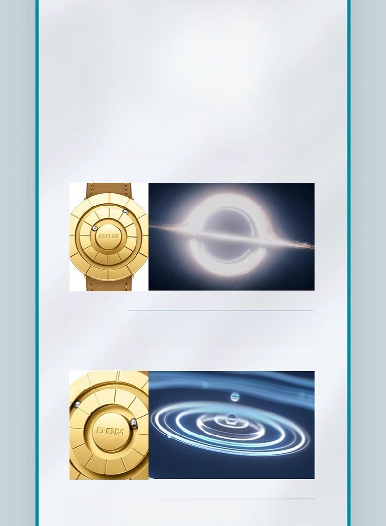 DOM Men's Waterproof Casual Watch - Image 5