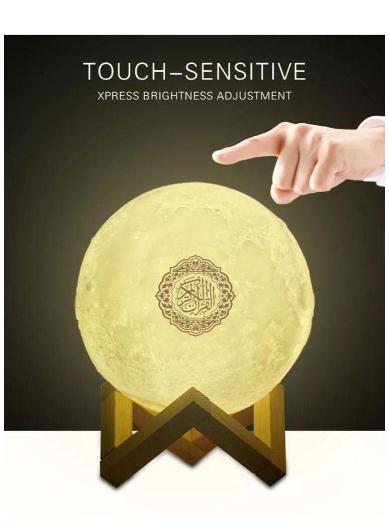 Bluetooth Quran High-Quality Speaker Moon Lamp With Remote Control - Image 4