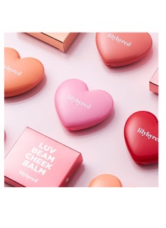 lilybyred Lilybyred LUV BEAM Cheek Balm | Soft Color, Glowy Finish, Creamy Texture | Natural-Looking Flush | Korean Beauty (03 Mood Rose)  - Image 5