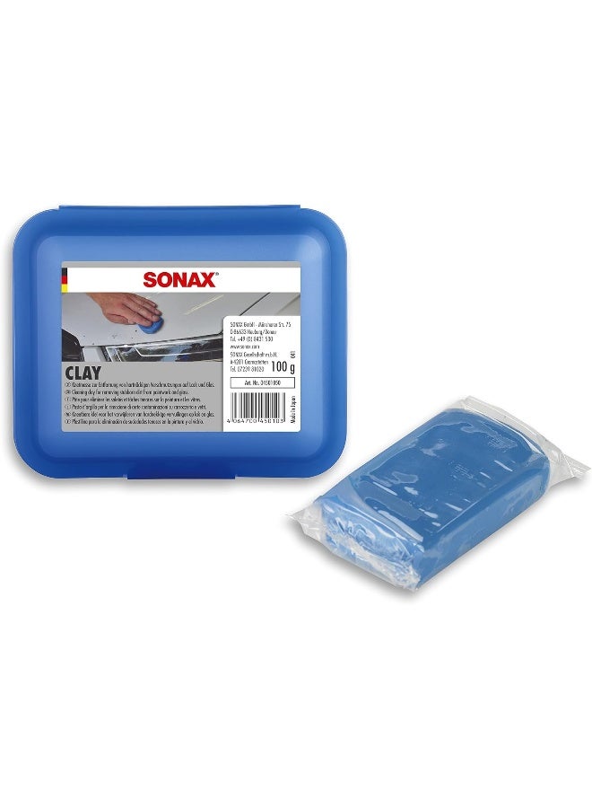Sonax Clay (100 g) High-quality and durable modelling clay for removing stubborn dirt on paint, glass and chrome - Image 1