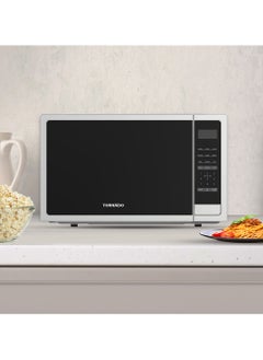 TORNADO Tornado 42 Liters Digital Microwave Oven 3 in 1 with Grill function 10 Power Levels, 1000W, Touch Control panel, Child-Safety-Lock, Defrost Function, 8 Auto cooking function, Silver, TWDG-42-S-E  - Image 5